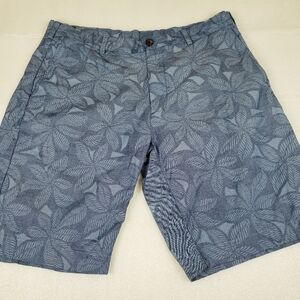 Brooks Brothers Men's 38 Leaf Floral Hawaiian AOP Golf Beach Summer Camp Shorts